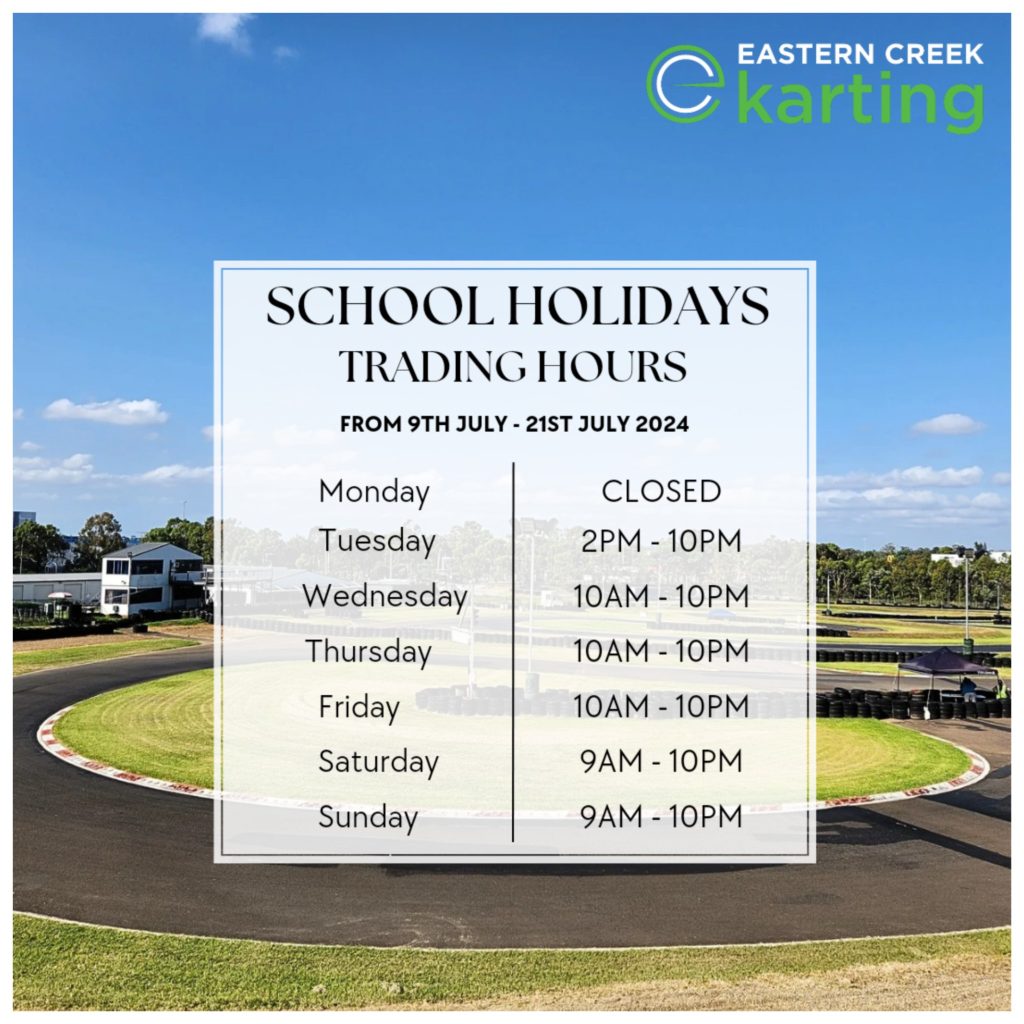 July 2024 School Holiday Trading Hours