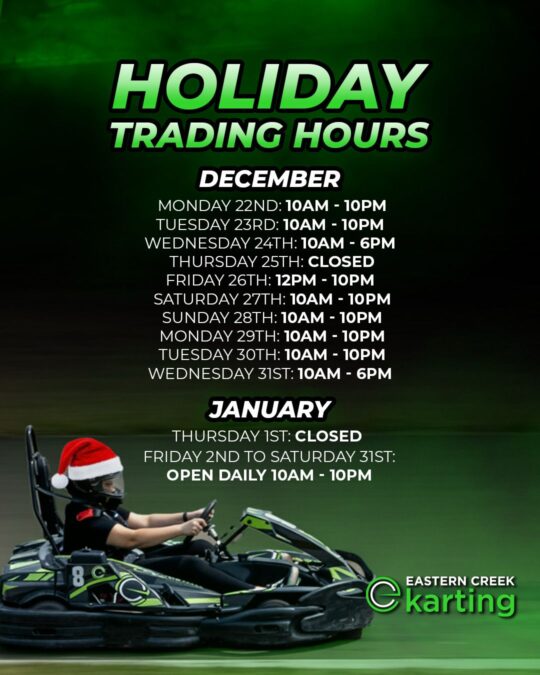 Holiday Trading Hours 2025-2026