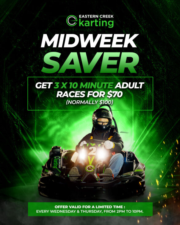 MidWeek Saver Go Karting Special Eastern Creek Karting