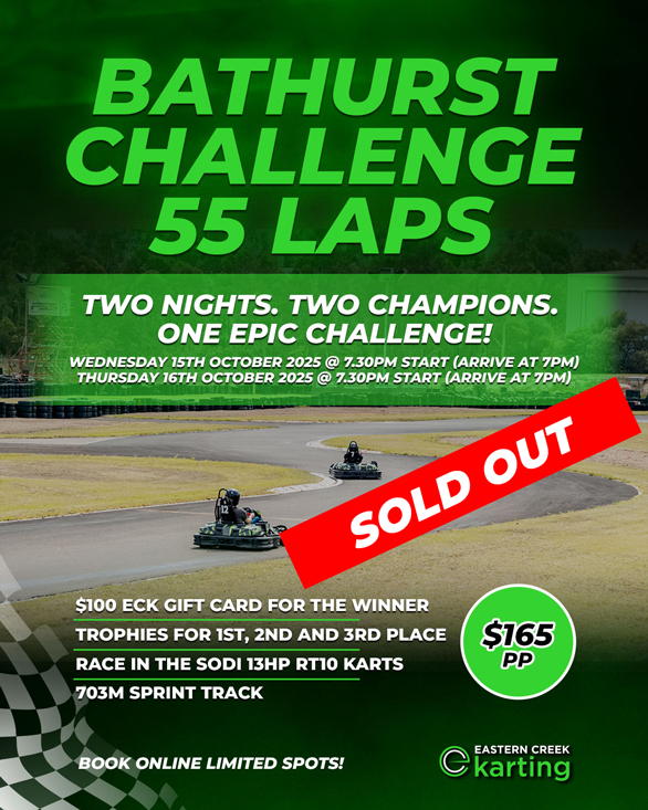 Bathurst Challenge Event - Sold Out